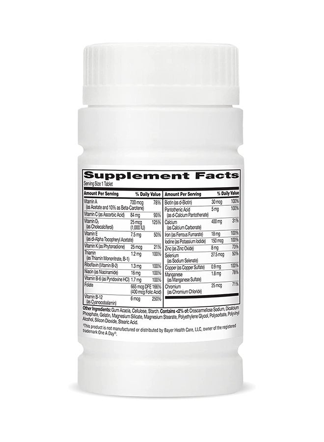 21st Century One Daily Multivitamin Multi Mineral Supplement - 100 Tablets - Image 3